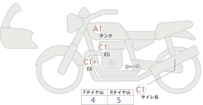 Ducati  STREET FIGHTER V4S лот № 04057 оценка 5  с аукциона в Японии 0