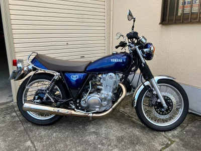 Yamaha SR400 FINAL ED  с аукциона в Японии