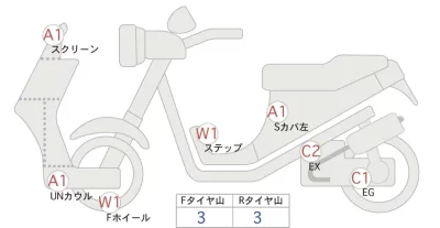 Honda X-ADV лот № 00098 оценка 4  с аукциона в Японии 0
