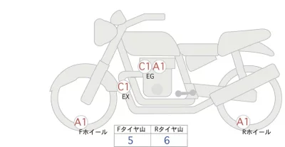 Kawasaki W800 лот № 00118 оценка 5  с аукциона в Японии 0
