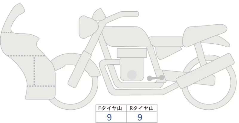 Kawasaki Ninja 1000SX лот № 04091 оценка 6  с аукциона в Японии