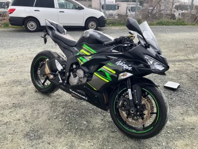 Kawasaki NINJA ZX-6R  с аукциона в Японии