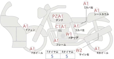 Honda CBR250RR лот № 00223 оценка 4  с аукциона в Японии 0