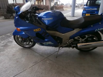 Kawasaki ZZR1100  с аукциона в Японии