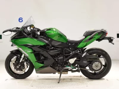 Kawasaki Ninja H2 SX SE+  с аукциона в Японии
