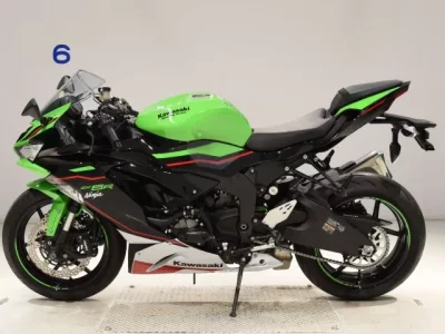 Kawasaki ZX-6RA лот № 0203 оценка 6  с аукциона в Японии 2