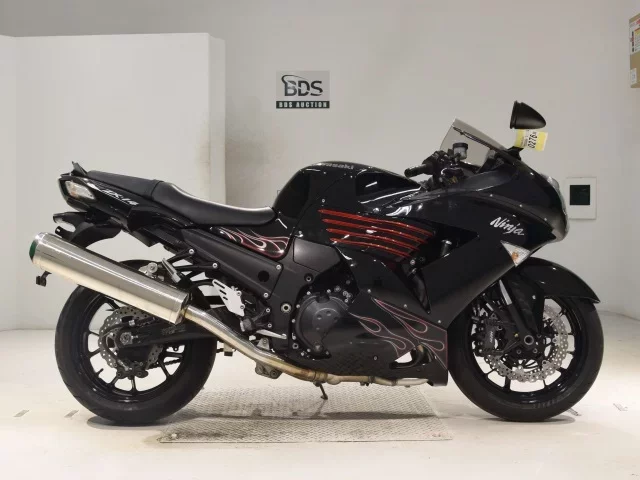 Kawasaki ZZR1400 лот № 0276 оценка 5  с аукциона в Японии