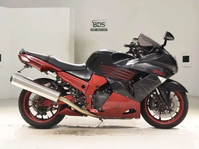 Kawasaki ZX-14 лот № 5304 оценка 4  с аукциона в Японии