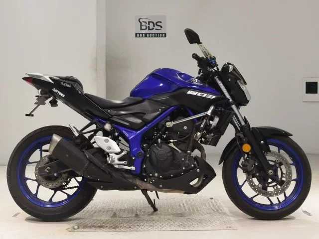 Yamaha MT-03 лот № 0110 оценка 4  с аукциона в Японии