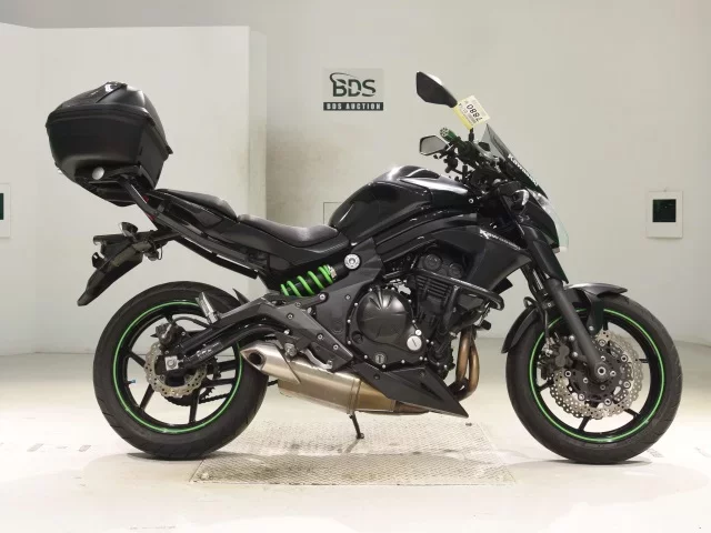 Kawasaki ER-6N лот № 7880 оценка 4  с аукциона в Японии