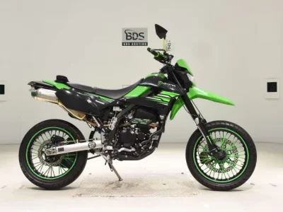 Kawasaki D-TRACKERX  с аукциона в Японии