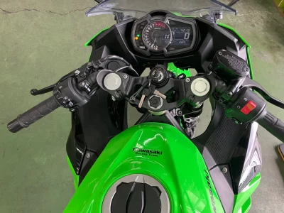 Kawasaki Ninja 400  с аукциона в Японии