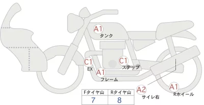 Honda CB250R лот № 02069 оценка 4  с аукциона в Японии 0