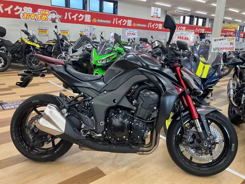 Kawasaki Z1000 ABS лот № 02146 оценка 4  с аукциона в Японии