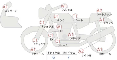 Suzuki V STROM 250ABS лот № 02157 оценка 4  с аукциона в Японии 0