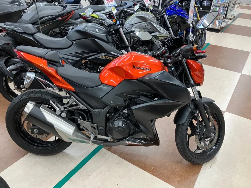 Kawasaki Z250 лот № 02170 оценка 4  с аукциона в Японии
