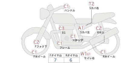 Honda CB1100 лот № 00199 оценка 4  с аукциона в Японии 0