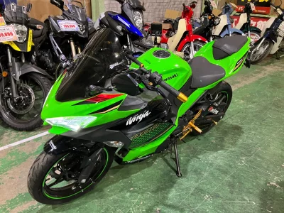 Kawasaki Ninja 400  с аукциона в Японии