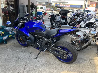 Yamaha YZF-R7  с аукциона в Японии