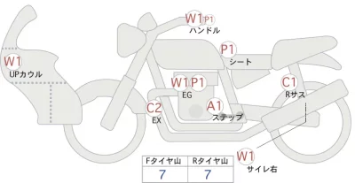 Suzuki KATANA лот № 04198 оценка 4  с аукциона в Японии 0