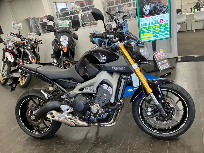 Yamaha MT-09 лот № 02214 оценка 5  с аукциона в Японии