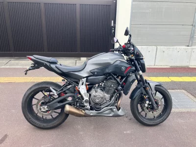 Yamaha MT-07  с аукциона в Японии
