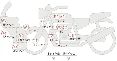 Suzuki GSX1300R HAYABUSA лот № 00266 оценка 4  с аукциона в Японии 0