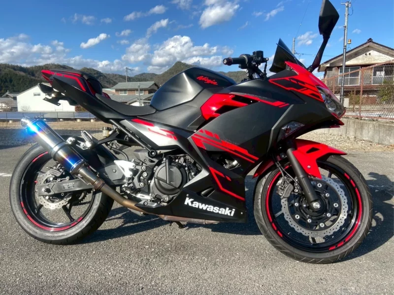 Kawasaki Ninja 250 ABS лот № 00270 оценка 4  с аукциона в Японии