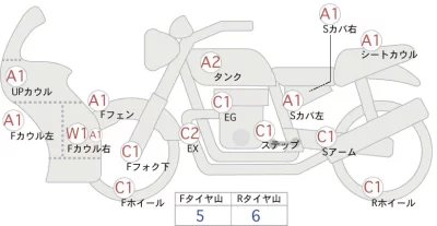 Honda CBR250RR ABS лот № 00278 оценка 4  с аукциона в Японии 0