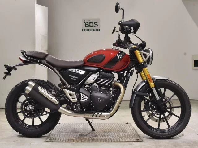 Triumph  SCRAMBLER 400X лот № 2654 оценка 8  с аукциона в Японии