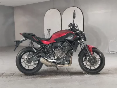 Yamaha MT-07  с аукциона в Японии