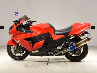 Kawasaki ZX-14  с аукциона в Японии