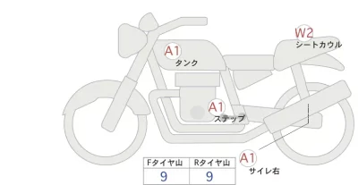 Yamaha MT-25 лот № 04033 оценка 4  с аукциона в Японии 0