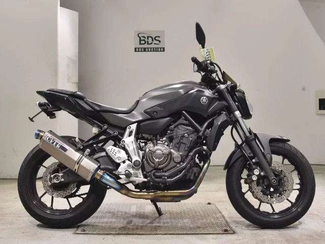 Yamaha MT-07 лот № 2553 оценка 5  с аукциона в Японии