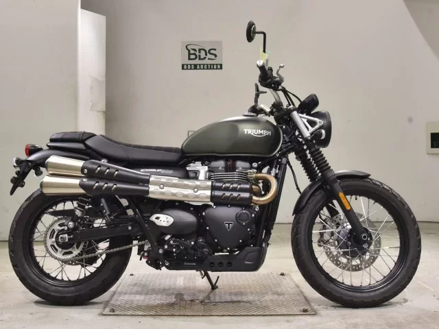 Triumph  SCRAMBLER лот № 2598 оценка 8  с аукциона в Японии