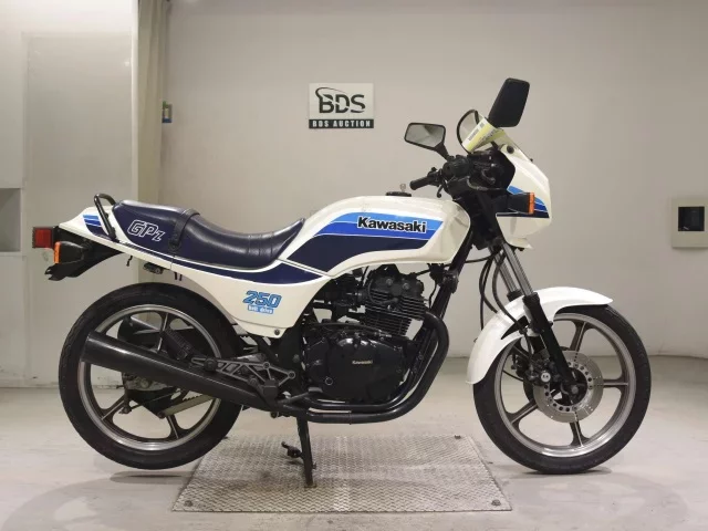 Kawasaki GPZ250 лот № 5157 оценка 4  с аукциона в Японии