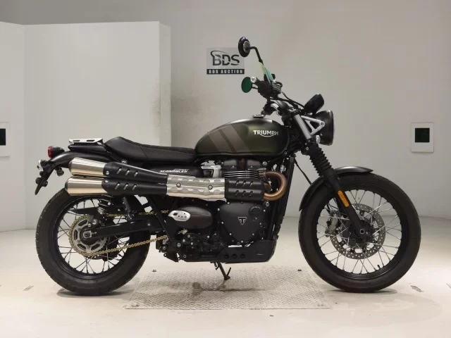 Triumph  STREET SCRAMBLER лот № 2652 оценка 5  с аукциона в Японии