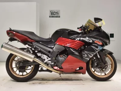 Kawasaki ZZR1400  с аукциона в Японии