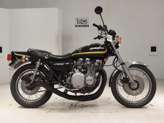 Kawasaki Z1000 лот № 0441 оценка 4  с аукциона в Японии