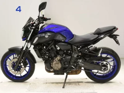 Yamaha MT-07A  с аукциона в Японии