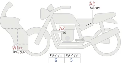 Honda CBR650R лот № 04003 оценка 4  с аукциона в Японии 0