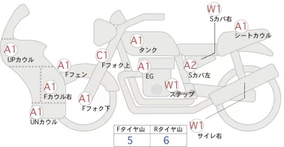 Kawasaki Ninja 400 лот № 00007 оценка 4  с аукциона в Японии 0