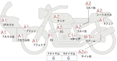 Honda CRF250RX лот № 00003 оценка 4  с аукциона в Японии 0