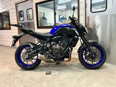 Yamaha MT-07 ABS  с аукциона в Японии