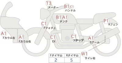 Honda CB250R лот № 04058 оценка 4  с аукциона в Японии 0