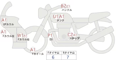 Honda CBR400R ABS лот № 02062 оценка 4  с аукциона в Японии 0