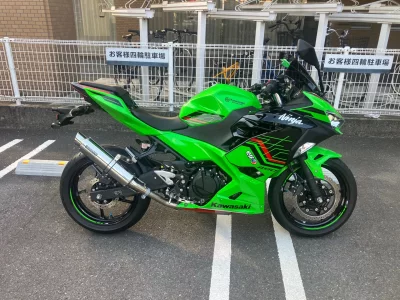 Kawasaki Ninja 400  с аукциона в Японии