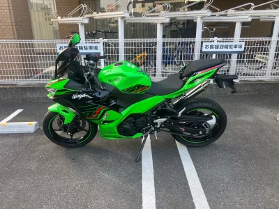 Kawasaki Ninja 400  с аукциона в Японии