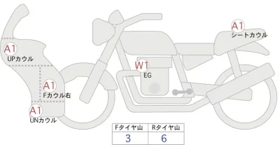 Honda CBR600RR ABS лот № 04107 оценка 5  с аукциона в Японии 0