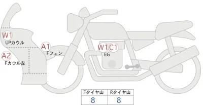 Suzuki GSX1300R HAYABUSA лот № 02210 оценка 4  с аукциона в Японии 0